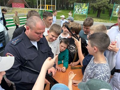 Встреча с кинологами и служебными собаками