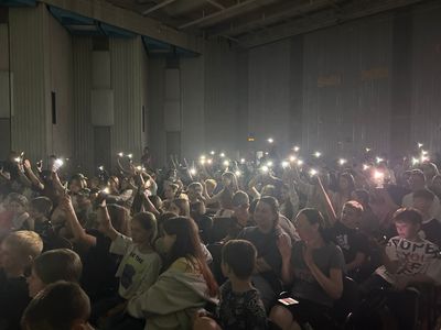 Концерт вожатых в лагере