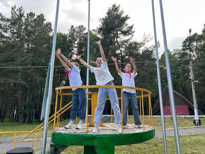 Награждение вожатых и воспитателей