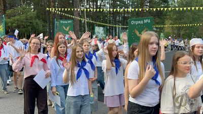 До новых встреч в лагере
