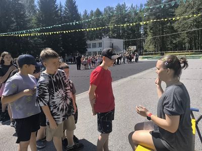Финал экономической игры в лагере
