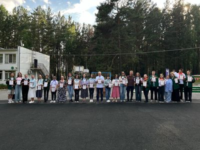 Орлята России на финальной линейке