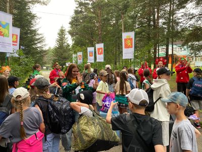 Расселение по комнатам в лагере