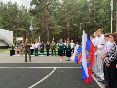 Капитаны отрядов сдают рапорты