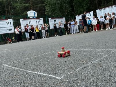 Соревнования по городкам