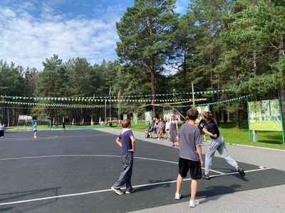 Судьи фиксируют результаты соревнований