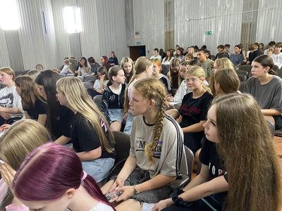 Участники патриотической программы третьей смены