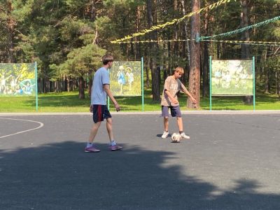 Открытие футбольного турнира