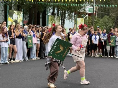 Юные дублёры пробуют себя в роли вожатых