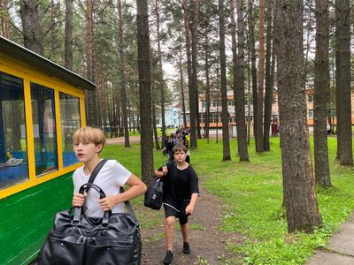 Прощание с «Соколом» после завершения третьей смены