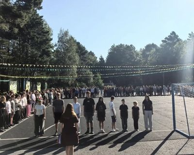 Отряды получают грамоты по итогам спортивных соревнований