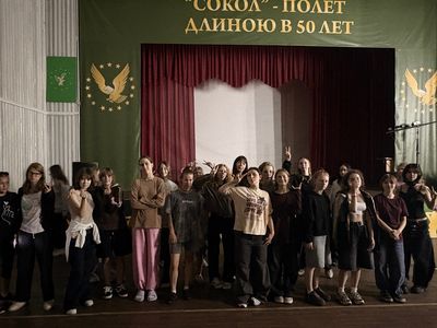 Отряд сообща справляется с испытанием