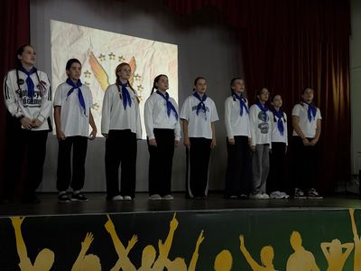 Военно-патриотический конкурс среди отрядов